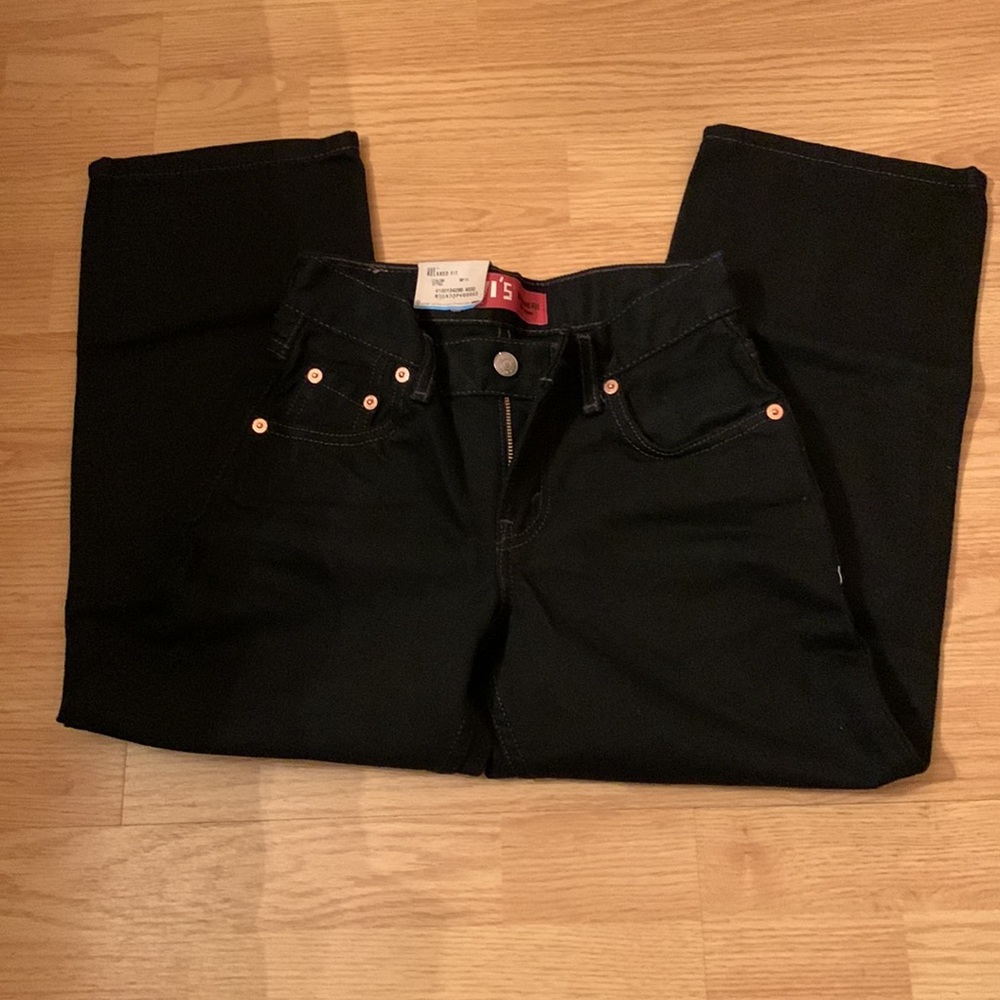 Brand new with tags Boys Levi Jeans in Black. Perfect condition no flaws. - Picture 2 of 4